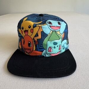 2016 POKEMON Hat Baseball Cap Snapback - Nintendo Adjustable Youth One Size